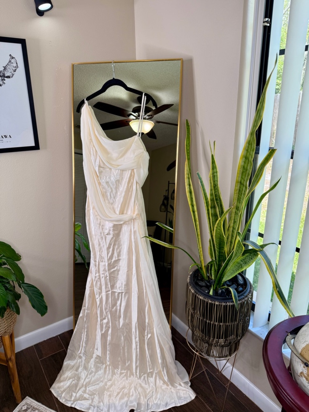 Arcina Ori Helena Ivory Maxi Dress NWT - Picture 6 of 10